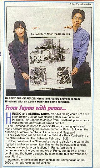 From Japan with peace